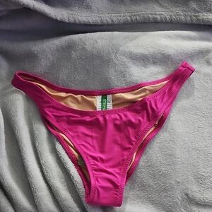 NWT - J.Crew - Heritage 1989 High-Leg Bikini Bottom - Radiant Fuchsia